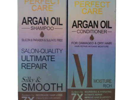 (Combo )Perfect Care Argan Oil Ultimate Repair Shampoo & Conditioner 800ML Online Hot Sale