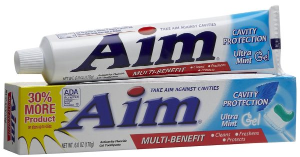 AIM - CAVITY PROTECTION - MINT GEL TOOTHPASTE 6 OZ - 12CT UNIT For Discount