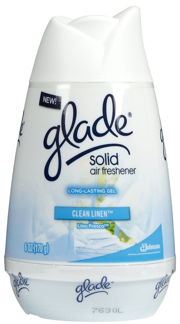 GLADE - SOLID - CLEAN LINEN 6 OZ - 12CT CASE on Sale