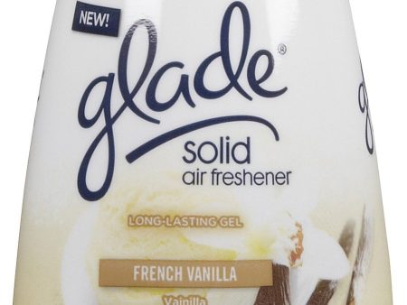 GLADE - SOLID - FRENCH VANILLA 6 OZ - 12CT CASE For Discount