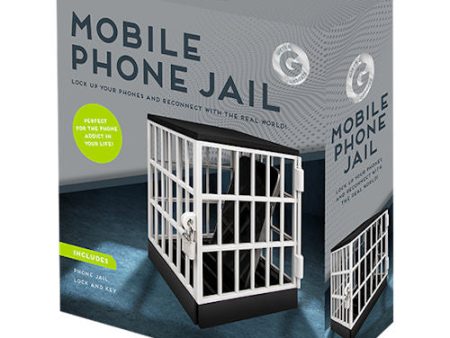 Phone Jail - Novelty Lockable Cage for Phones Fun Way to Limit Screen Time Supply