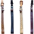 Elastic Cat Collar Leather Look 4 Pack Discount