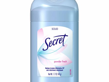 SECRET - POWDER FRESH DEODORANT 1.7 OZ - 6CT UNIT Fashion