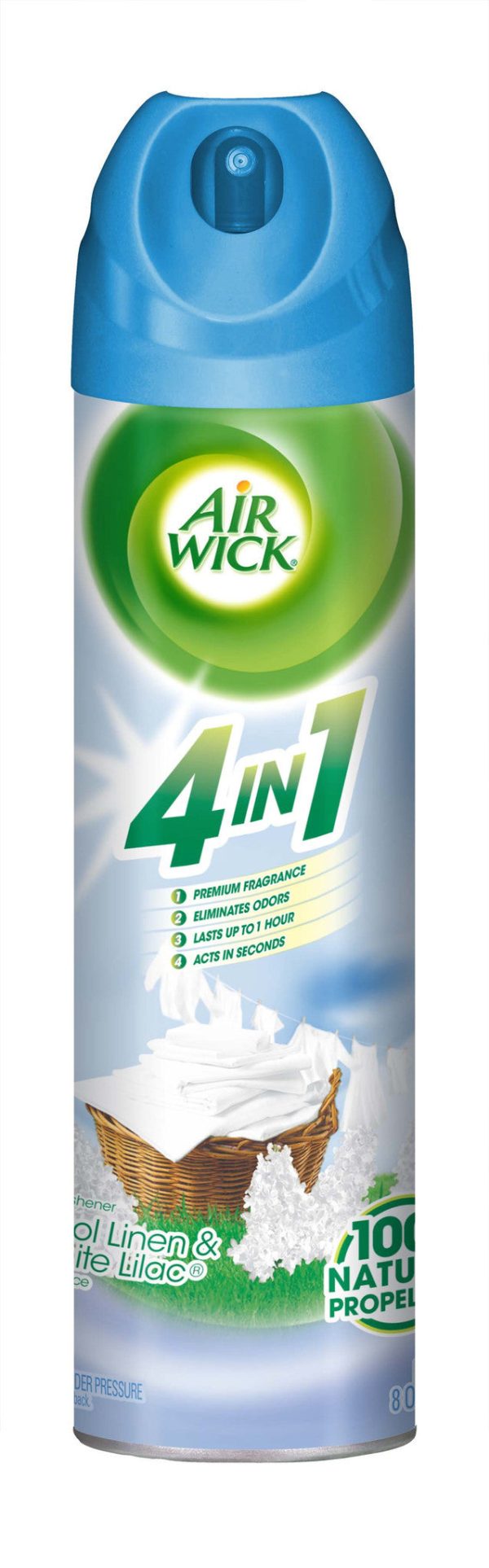 AIR WICK SPRAY - COOL LINEN & WHITE LILAC 8 OZ - 12CT CASE Sale