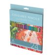 Artist Colouring Pencils - 24 Pack Artist Quality Blendable Pencils 4mm Lead Professional Colouring Blending Hot on Sale