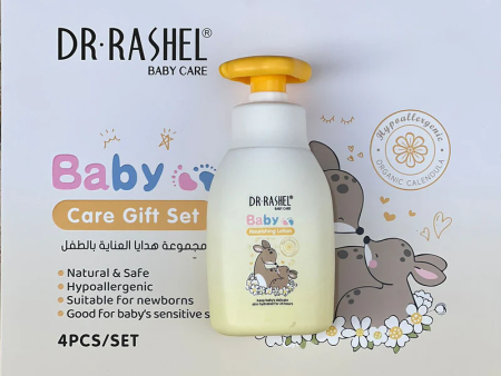 Dr Rashel Baby Care Gift Set 4pcs  set- Hypoallergenic Organic Calendula on Sale