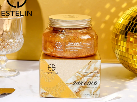 Estelin Body & Face Scrub 24K Gold Online Sale