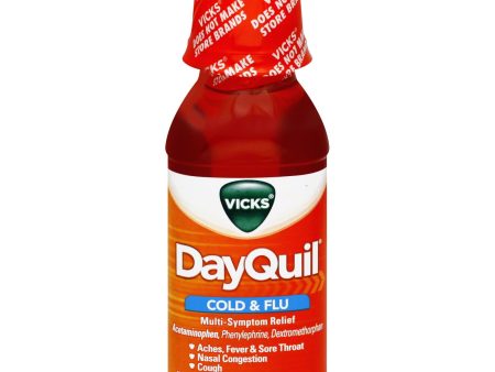 VICKS - NYQUIL LIQUID 8 OZ - CHERRY - 6CT UNIT For Cheap