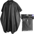 Black Hairdressing Cape - One Size Salon Barber Styling Gown Hairdressers Online Hot Sale