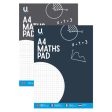 A4 Maths Pad - 80 Pages Wide Ruled Layout Mathematics Practice High Quality Paper Online Sale