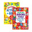 A6 Brain Box Activity Book – Assorted Fun & Educational Puzzles for Kids | Compact & Perfect for Travel Hot on Sale