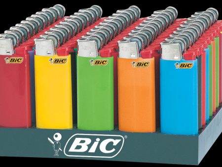 BIC - MINI LIGHTERS - 50PC TRAY Online Hot Sale