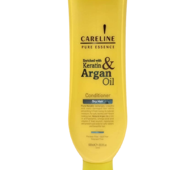 Careline Pure Essence Enriched with Keratin & Argan Oil Conditioner - Dry Hair Hot on Sale