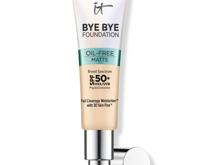 IT COSMETICS Bye Bye Foundation Oil-Free Matte Full Coverage Moisturizer with SPF 50+ Online Hot Sale