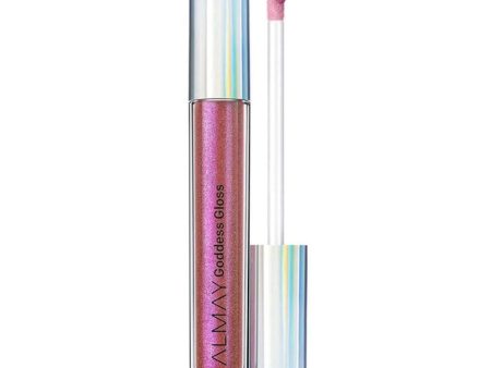 Almay Goddess Shimmer Lipgloss - Flame Pink Shiny Finish Long-Lasting Hydrating Formula Vibrant Colour Cheap