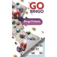 Bingo Tickets - Assorted 20.6cm x 12cm Bingo Games Assorted For Cheap