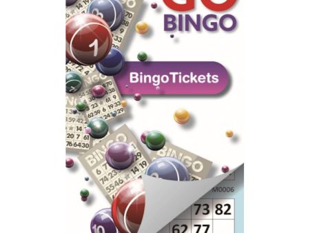 Bingo Tickets - Assorted 20.6cm x 12cm Bingo Games Assorted For Cheap