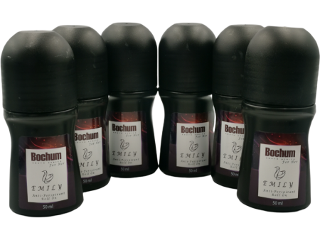 Pack of 6 - Bochum For Her Anti Perspirant Roll On - Emily on Sale