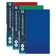 A4 Presentation Folder - Single Assorted Presentations Reports Assorted Colours Sale