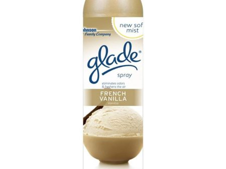 GLADE - AIR FRESHENER - FRENCH VANILLA 8 OZ - 12CT CASE For Cheap