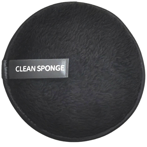 Dual Facial Cleaning Sponge - Black Online Hot Sale