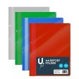 A4 Report Folders - 4 Pack Organising Presenting Reports Durable Construction Long-Lasting Multiple Reports Supply