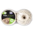 Balls of String - 2 Pack Multipurpose Craft Supplies Wrapping Crafting Fashion