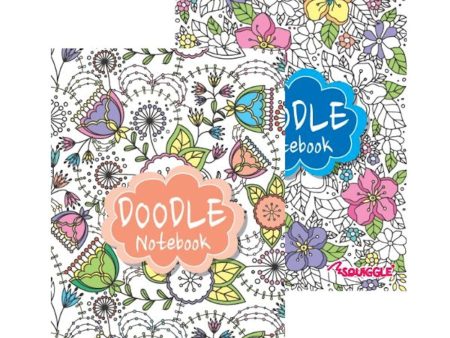 A5 Lined Doodle Notebook - Assorted Pages Writing Sketching Doodle Creativity Online Hot Sale