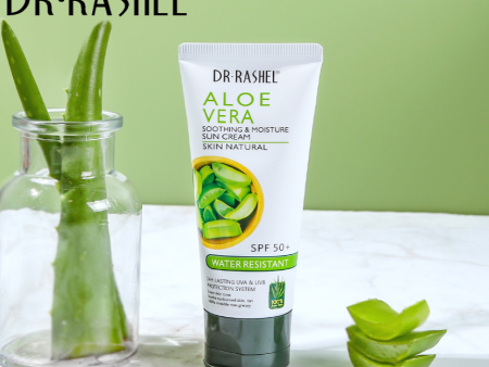 Dr. Rashel Aloe Vera Soothing & Moisture Sun Cream Skin Natural SPF 50+ Water Resistant Discount