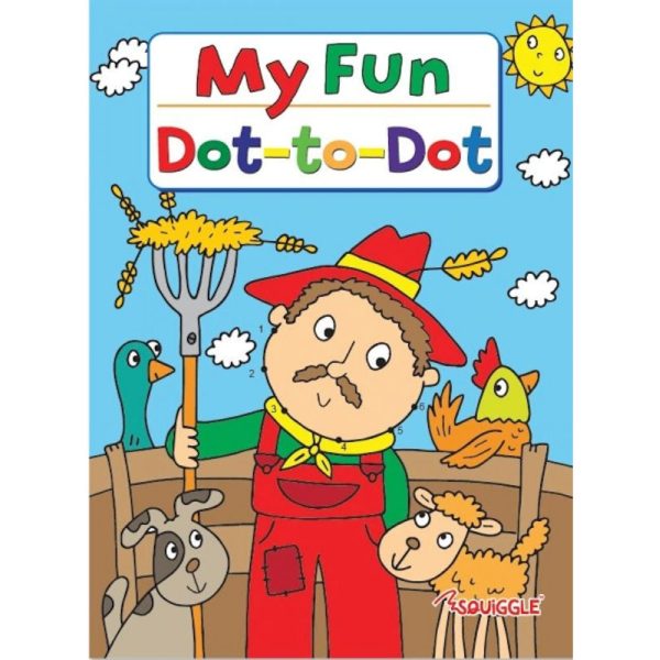 A4 Junior Dot-to-Dot Book - Assorted Educational Activities Fun Learning Engaging Puzzles High Quality Paper Cheap