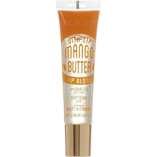 Broadway Lipgloss - Enriched Clear Mango Oil Vitamins Nourishing Hydration Shine Sale