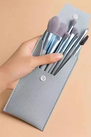 8 Piece Mini Makeup Brushes- Aqua Online Sale