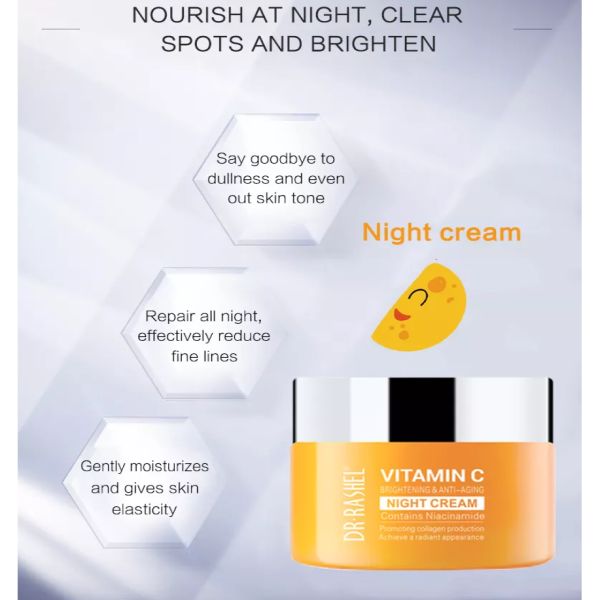 Dr. Rashel Vitamin C Brightening & Anti-Aging Night Cream Supply