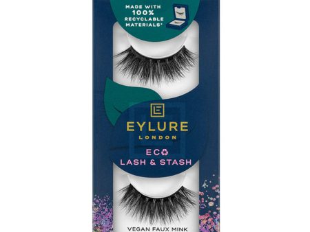 Eylure Eco Lash & Stash - Double Date False Eyelashes Reusable Lightweight Natural Look For Discount