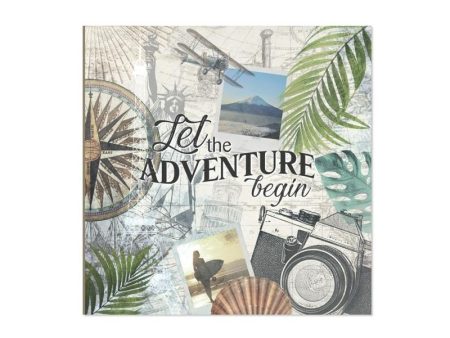 Adventure Photo Album - 200 Pocket 6x4 Photos Elegant Memory Book Supply