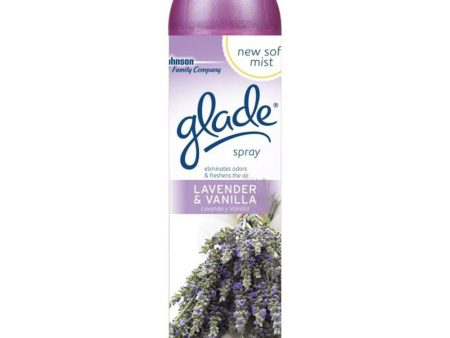 GLADE - AIR FRESHENER - LAVENDER & VANILLA 8 OZ - 12CT CASE Online Hot Sale