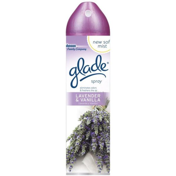 GLADE - AIR FRESHENER - LAVENDER & VANILLA 8 OZ - 12CT CASE Online Hot Sale