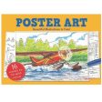 A4 Poster Arts Colouring In Book - Assorted Large Designs Colouring Fun Vibrant High Quality Online