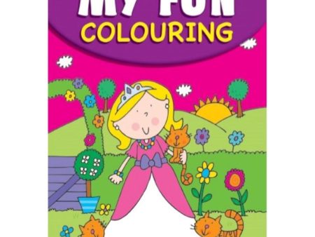 A5 Princess Colouring Book - Delightful Princess Themed Colouring Pages Creative Fun For Discount