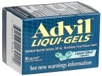 ADVIL - LIQUI-GELS 20 S - 6CT UNIT Cheap