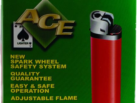 ACE - DISPOSABLE LIGHTERS - 50PC TRAY Discount