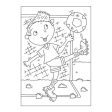 A4 Super Cool Sports Colouring Book - Sports Athletes High Quality Sports Fan Discount