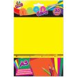 A5 Neon Card - 30 Sheets Bright Colours Plain Craft Paper Scrapbooking Creative DIY For Sale