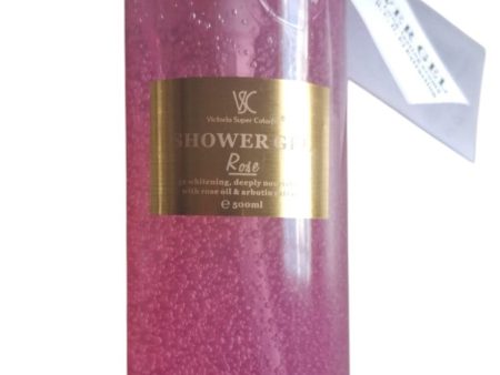 Victoria Super Colorful Shower Gel - Rose For Discount