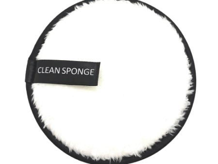 Dual Facial Cleaning Sponge - White Online now