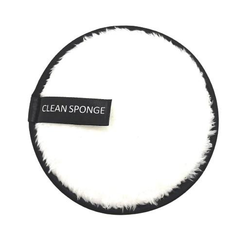 Dual Facial Cleaning Sponge - White Online now