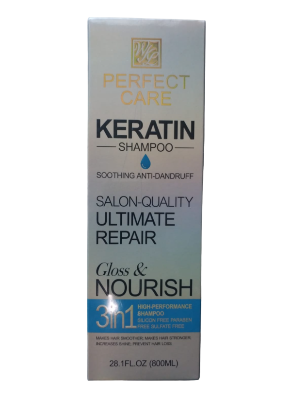 ( Combo) Perfect Care Keratin Shampoo & Conditioner 800ML For Discount