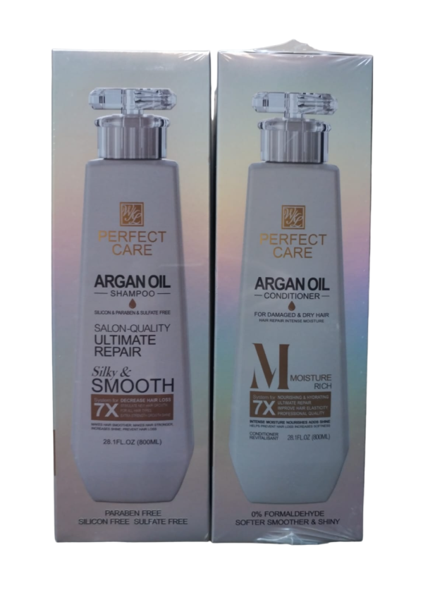 (Combo )Perfect Care Argan Oil Ultimate Repair Shampoo & Conditioner 800ML Online Hot Sale