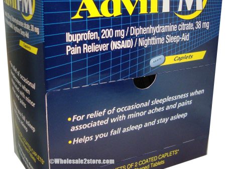 ADVIL - PM BOX - 50CT 2PK Sale