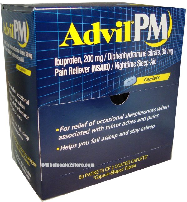 ADVIL - PM BOX - 50CT 2PK Sale